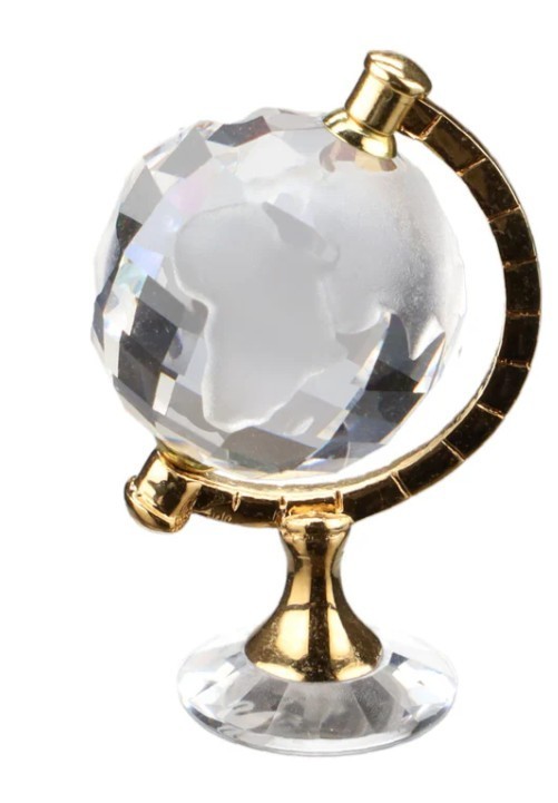 Swarovski Crystal Memories WORLD GLOBE Figurine MINT! NoBox