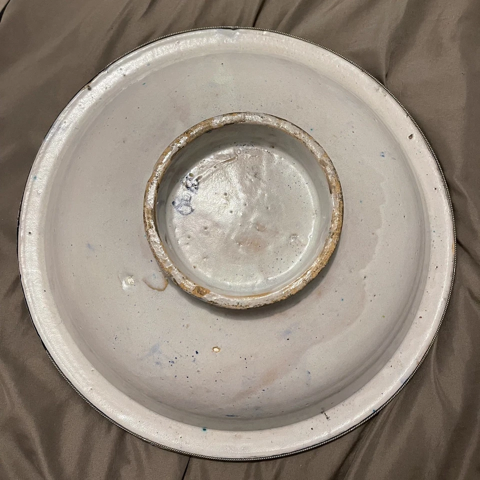 Intestino de cerâmica moura marroquina adornado com filigrana de prata - Imagem 3 de 4