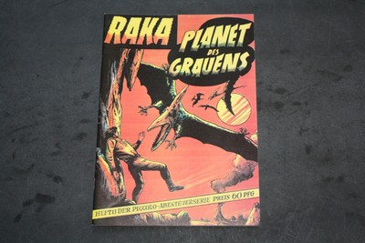 Piccolo Sonderband #13 (Raka - Planet Des Grauens) 1980s Hethke Verlag Rarity!