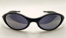 OAKLEY EYE JACKET GEN 1 MATTE BLACK W/BLACK IRIDIUM SUNGLASSES