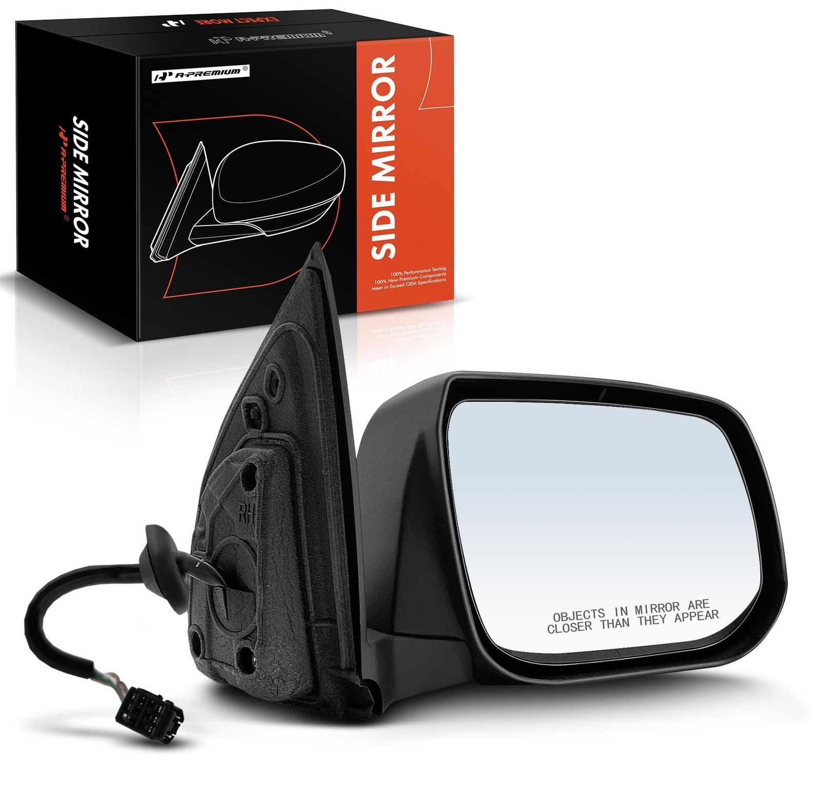 Passenger Side Power Door Mirror Compatible with Chevrolet & GMC