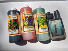 General Hydroponics Flora Series FloraGro FloraBloom FloraMicro 32 oz QT - gh