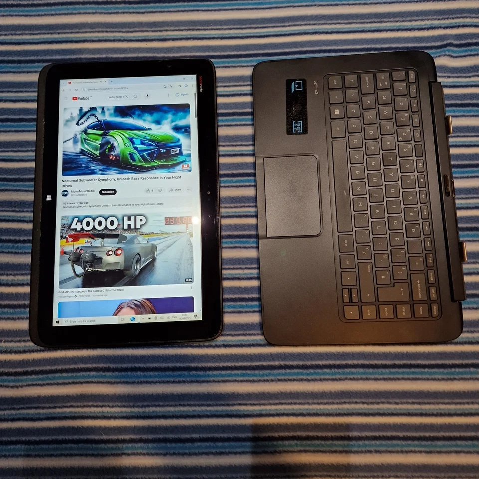 HP Split X2 laptop-tablet 13-m110sa, i3 ,Wind 10 ,64Gb SSD+500Gb HDD ,8Gb RAM - Image 3 of 4