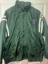 Vintage 90s Nike Team Windbreaker Jacket Mens Size Large Green 1/4 Zip Retro New