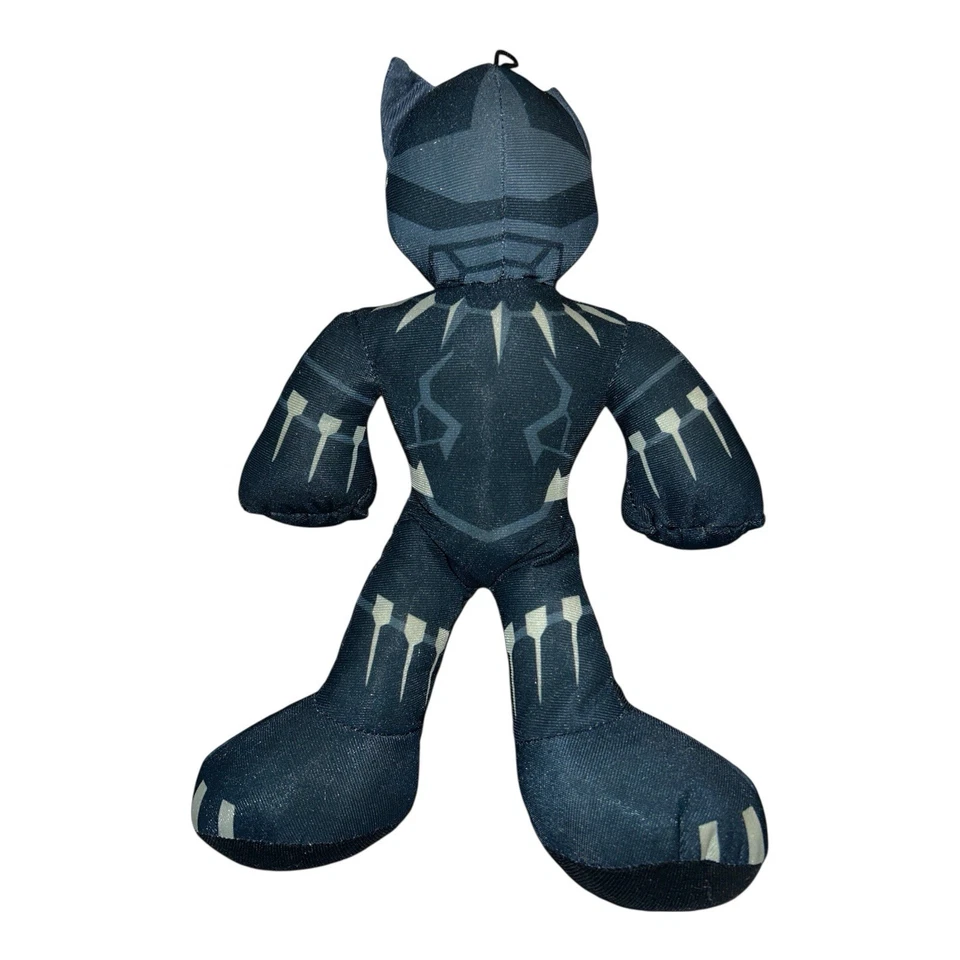 Marvel Black Panther 6” Plush Stuffed Toy 2018 Collectible Figure No Tags - Image 2 of 2