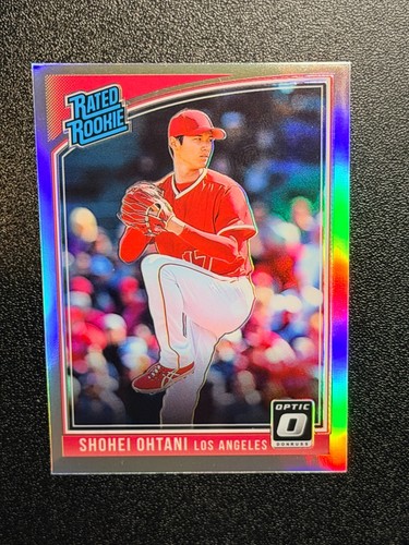 Shohei Ohtani [Holo] #176 2018 Panini Donruss Optic card