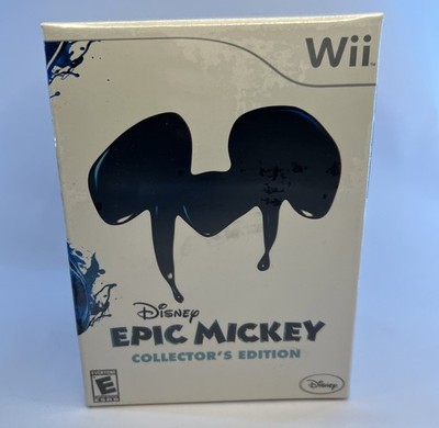 Disney Epic Mickey Collector's Edition Nintendo Wii New Factory Sealed