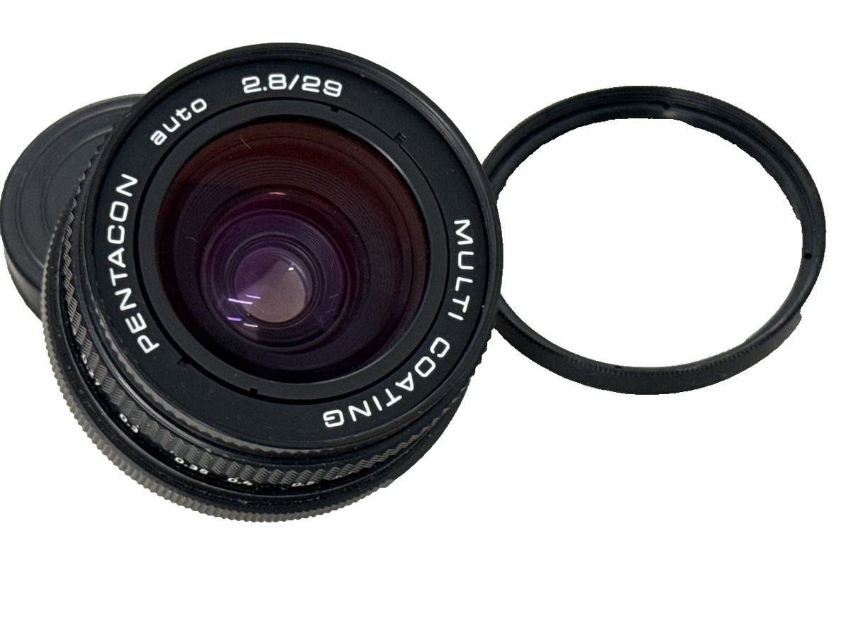 Pentacon Auto 29mm Wide Angle M42 Lens Manual Focus UK