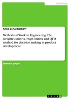 Anna Lena Bischoff | Methods At Work In Engineering. The Weighted Matrix,...