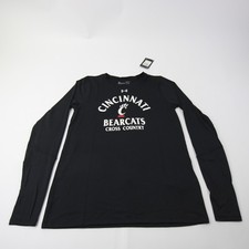 Cincinnati Bearcats Under Armour HeatGear Long Sleeve Shirt Women's Black New