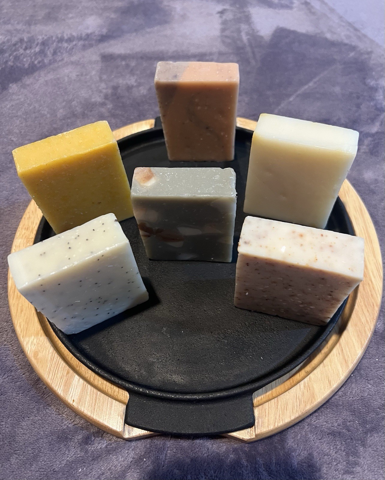 NEW (SET OF 6) CRATE 61 NOURISH WITH NATURE 100% PLANT BASED SOAPS