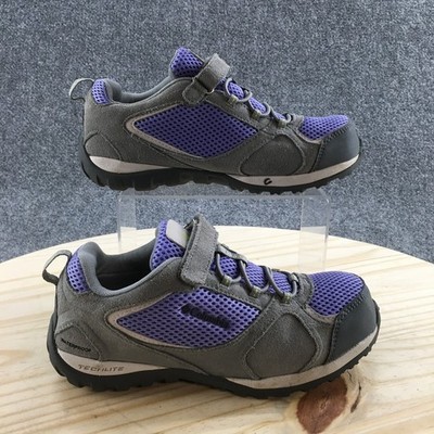 Columbia Shoes Mens 5 Hiking Sneakers Purple Hook & Loop Athletic Low YY1158-527