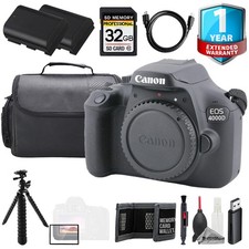 Canon EOS 4000D / T100 Digital Camera 32GB 1 Yr Warranty  Tripod- Value Kit