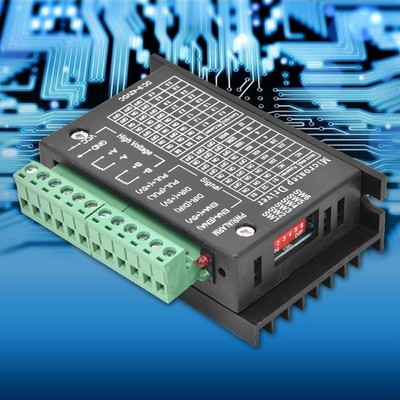 Driver Moteur Pas à Pas TB6600 4A 9-42V – Isolation Optique Haute Vitesse – Compatible NEMA 17/23/34 – Aluminium Robuste