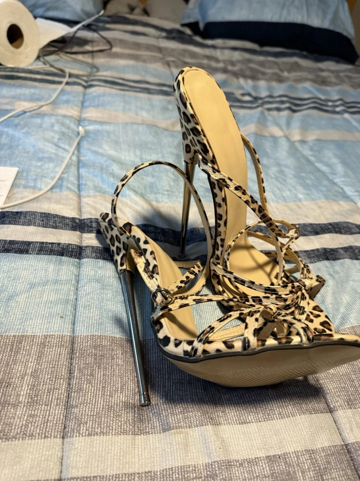 Sexy tacón de aguja de 18 cm talla 13 Foto 2 de 3