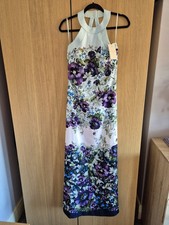 BNWT Ted Baker £229 RARE 0 UK 6 8 Floral Butterfly Maxi Dress Wedding Party 