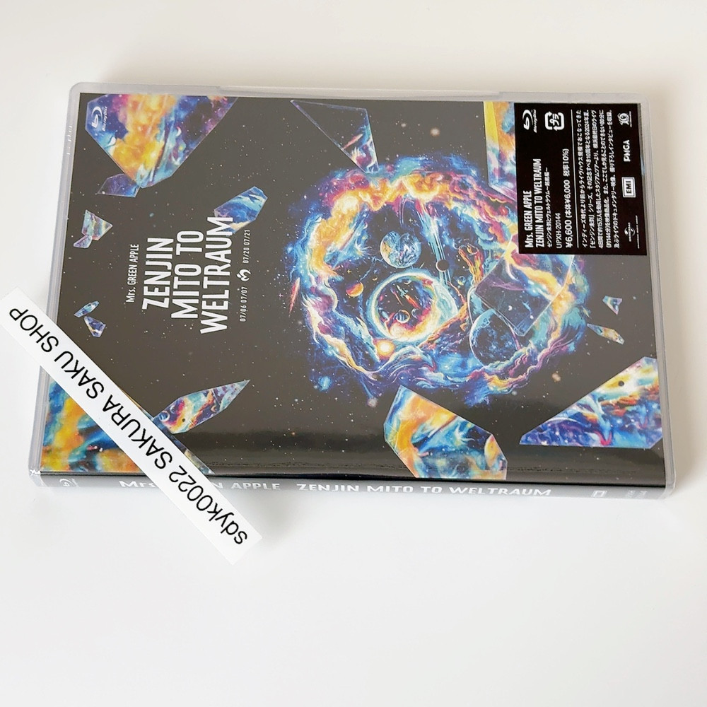 Mrs. GREEN APPLE ZENJIN MITO TO WELTRAUM Meimei Hen Blu-ray Mrs. GREEN APPLE ZENJIN MITO TO WELTRAUM Meimei Hen Blu-ray