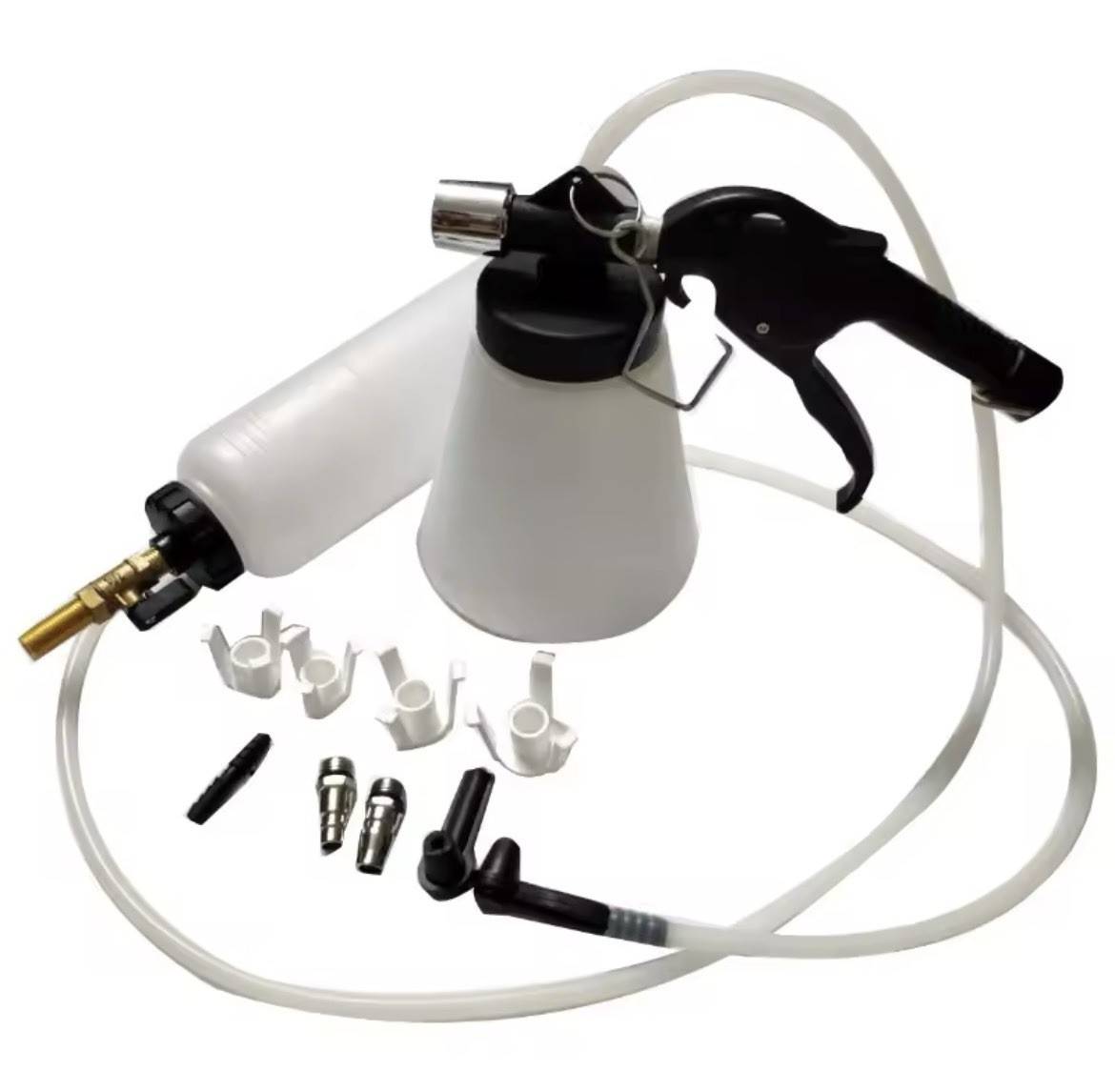 Kit purgeur de frein pneumatique 1L et 750ml pour voiture et moto