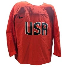 Pro Stock Nike Swift Women’s Team USA IIHF Authentic Practice Jersey Red 56W