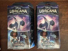 Lot of 2   Rise of the Floodborn Disney Lorcana TCG