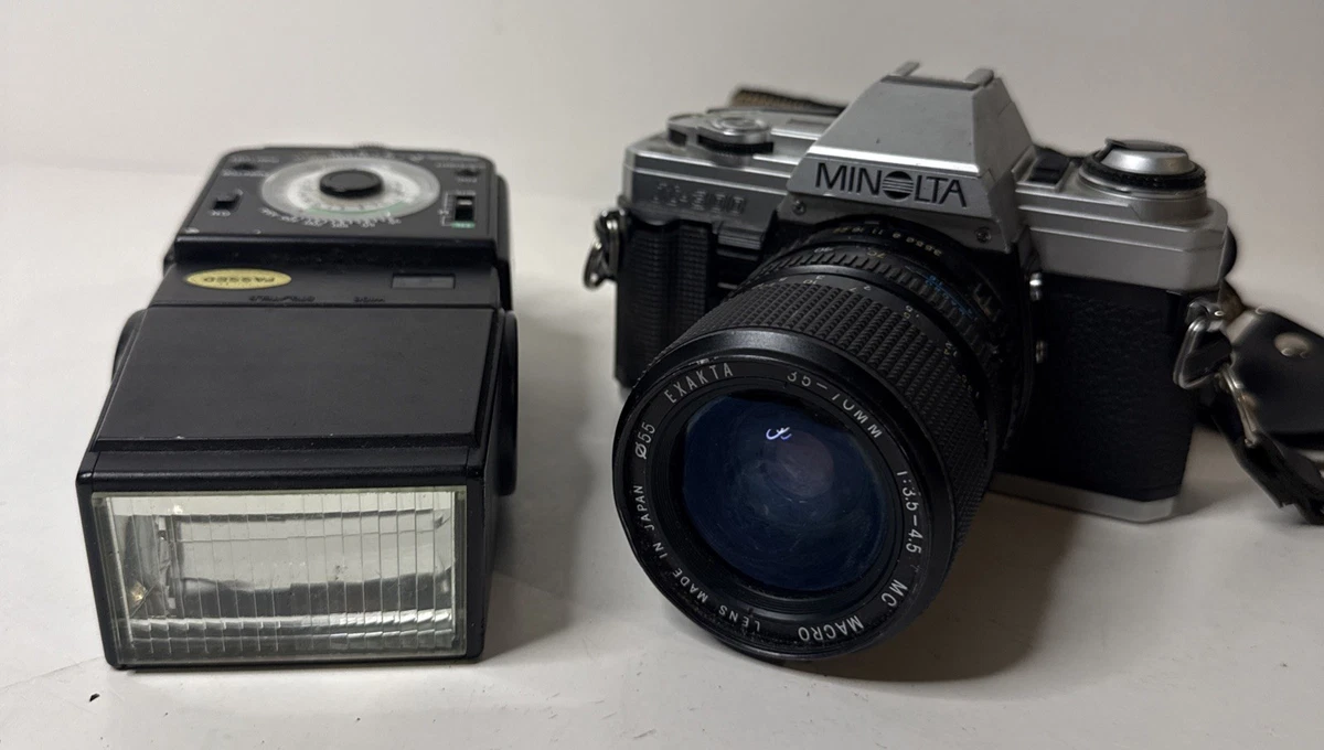 Appareil Photo Minolta X300 Avec Objectif Tokura MC 35/70 - Argentique - État Correct