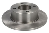 Abe 2X Bremsscheibe Hinten Ø245 Mm Voll FüR Audi 80 8C B4 2.0 89 89Q 8A B3