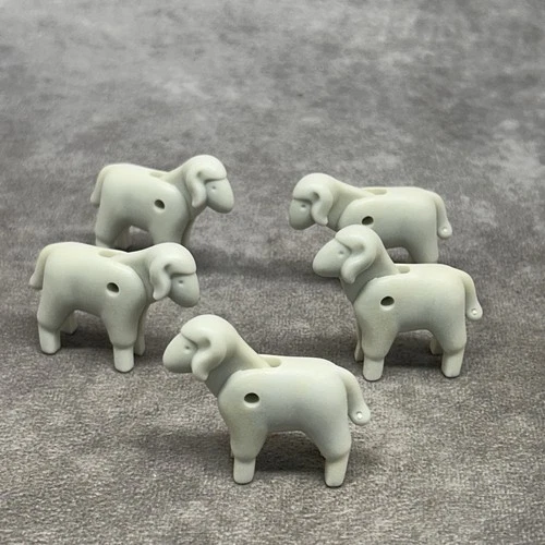 5 Playmobil Vintage Farm Sheep