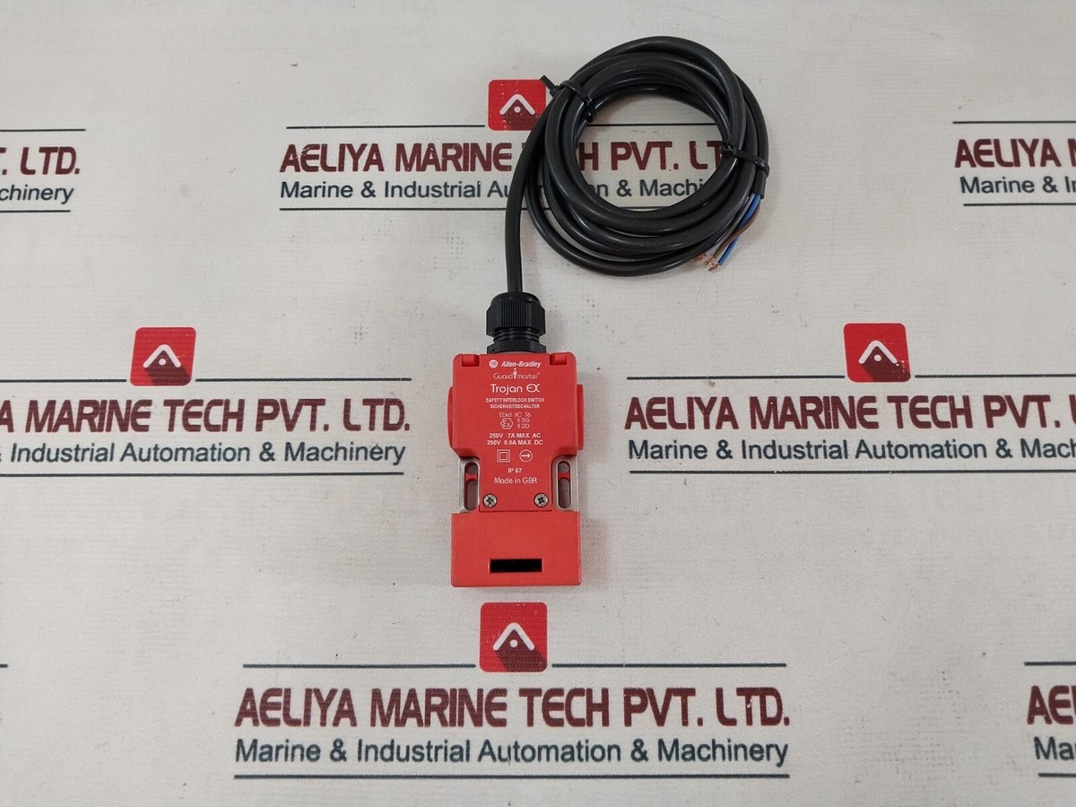 Allen-Bradley 440K-H11145 Safety Interlock Switch EExd IIC T6 IP67