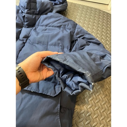 Vintage Cabelas Goose Down Winter Parka Jacket Coat Blue Mens Size XL - Picture 4 of 11