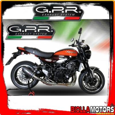 GPR AUSPUFF KAWASAKI Z 900 RS ZR 900 C 900CC 2018-2019 HOMOLOGATO/APPROVED FUROR
