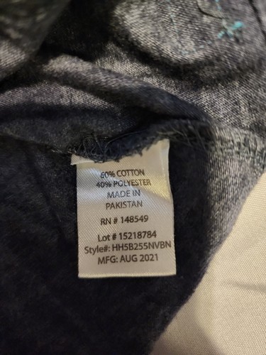 Huntington BC Boys Long Sleeve Hoodie Sweatshirt. Size 5 - Picture 5 of 5