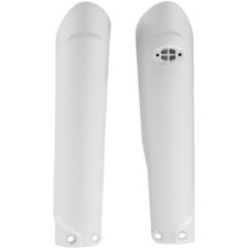 Acerbis Lower Fork Covers for Inverted Forks - White | 2401266811