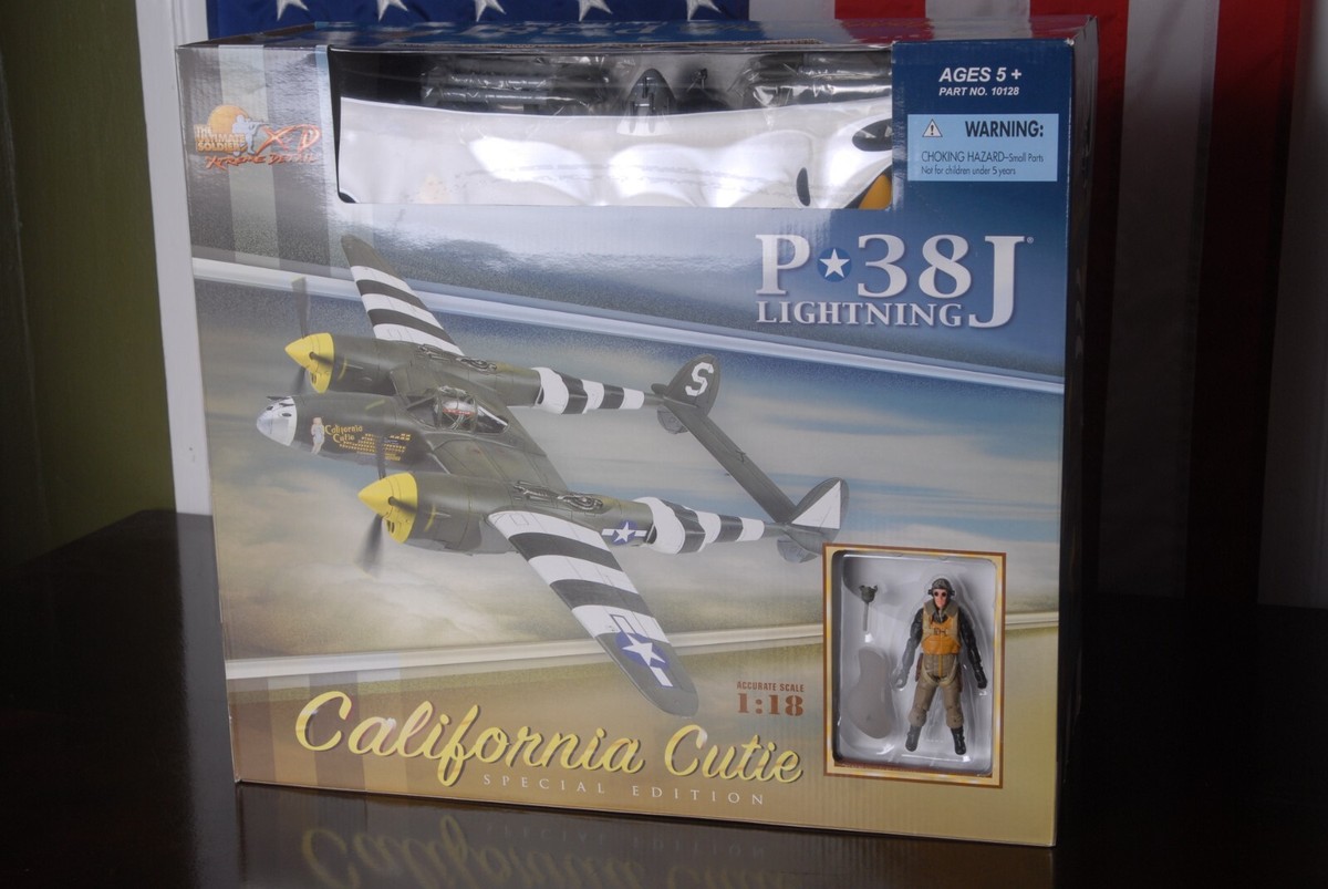 Ultimate Soldier P-38J Lightning Special Edition California Ultimate Soldier P-38J Lightning Special Edition California