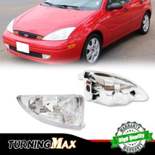 Fits 2000-2004 Ford Focus Driver Passenger Side Fog Light Lamp Assembly 1 Pair