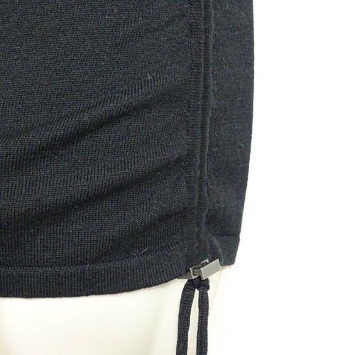 New York & Co Knit Top Sweater Women Size XS Black SILK Blend Sleeveless NEW - Picture 4 of 7