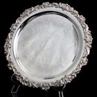 Vintage Wallace Silver Plated Ornate Floral Serving Tray