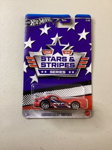 2024 HOT WHEELS - STARS & STRIPES COMPLETE SET OF 5 - NEW - Picture 3 of 7