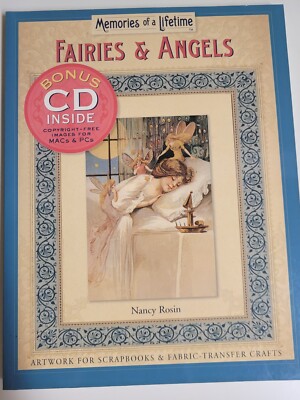 FAIRIES & ANGELS Memories of a Lifetime by Rosin Artwork for Scrapbook & Crafts 