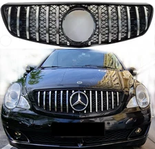 For Mercedes R-Class W251 R320L R400 R63 front Grill Bumper Chrome Grille 06-10