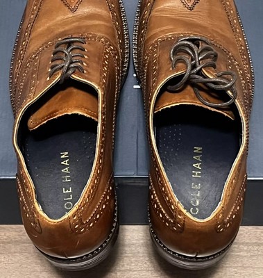Cole Haan Oxford Wayne C30687 Wingtip Leather Mens Size 10 