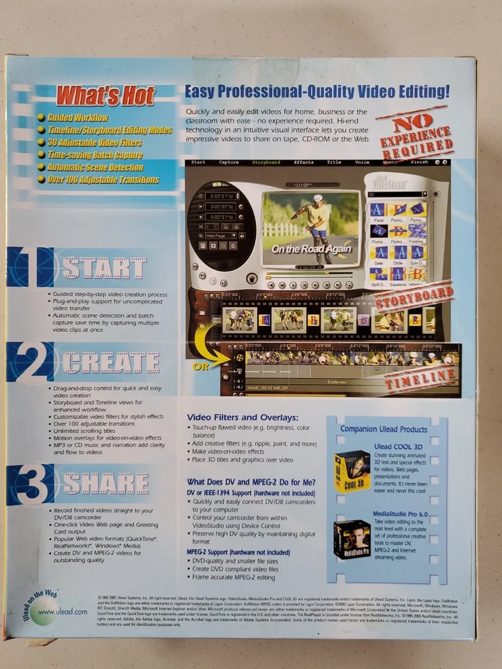 Ulead VideoStudio 5 PC New in box - Image 4 of 4