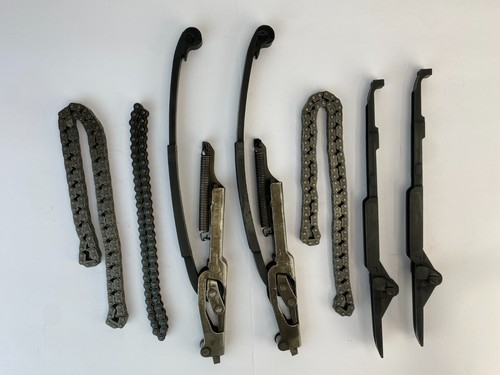 HONDA XL 600 TRANSALP 1987 CAMSHAFT CHAIN WITH SLIDERS GUIDES 14401MG3003 - Picture 3 of 12