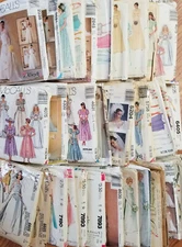 McCalls Wedding Dress Sewing Patterns Bride Gown Prom Veils 62 to Choose From