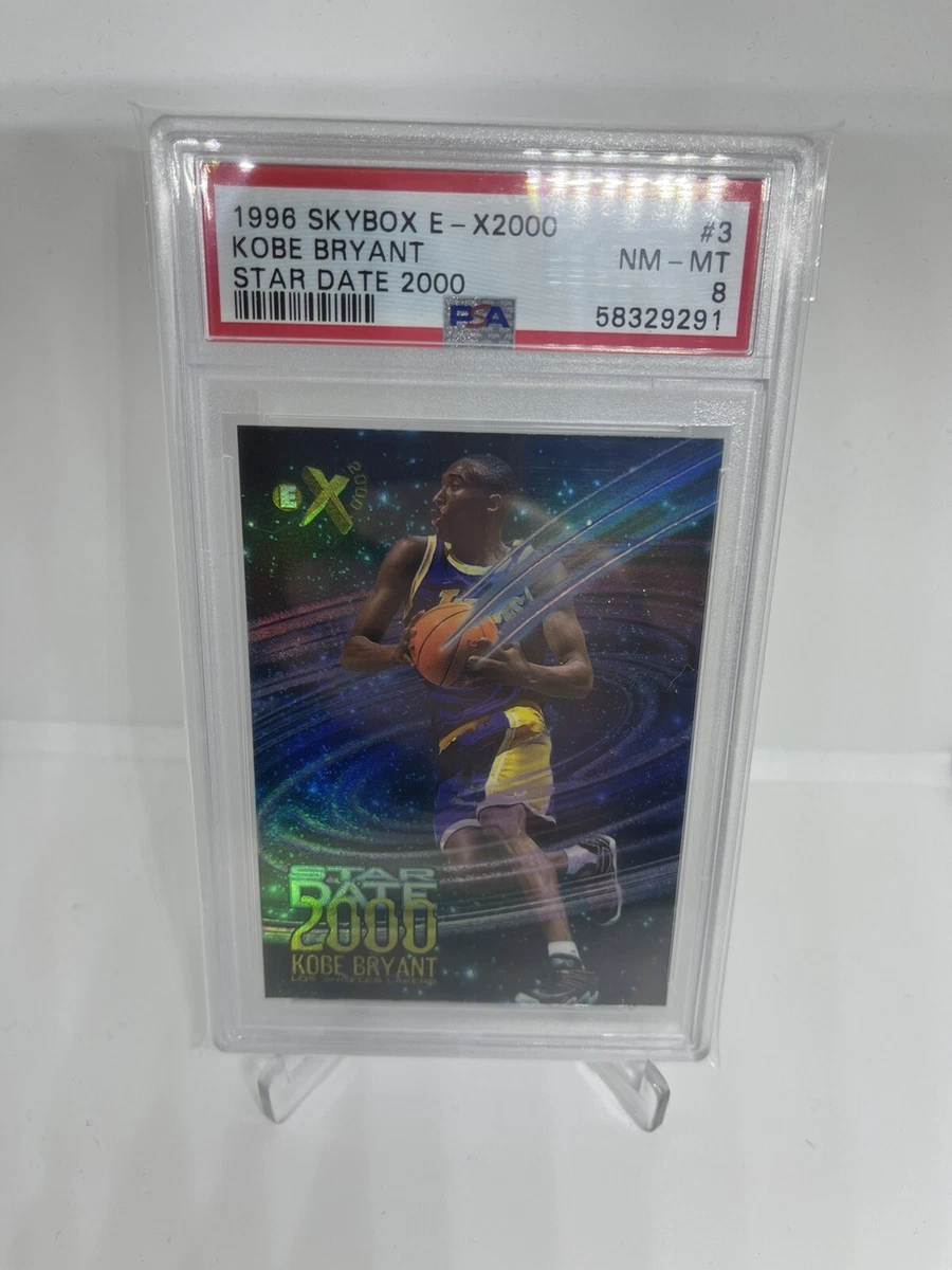 1996-97 Skybox E-X2000 Star Date 2000 #3 Kobe Bryant RC Rookie HOF 