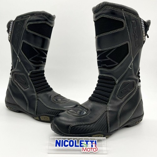 SCARPE MOTO AXO TRACE NERO | eBay