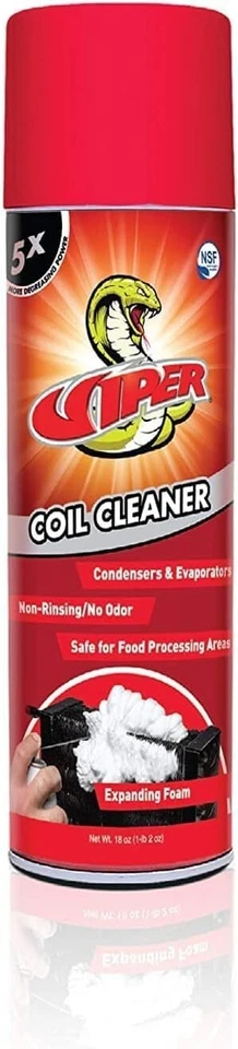 Refrigeration Technologies RT375A Viper Aerosol Foaming Coil Cleaner 18 oz