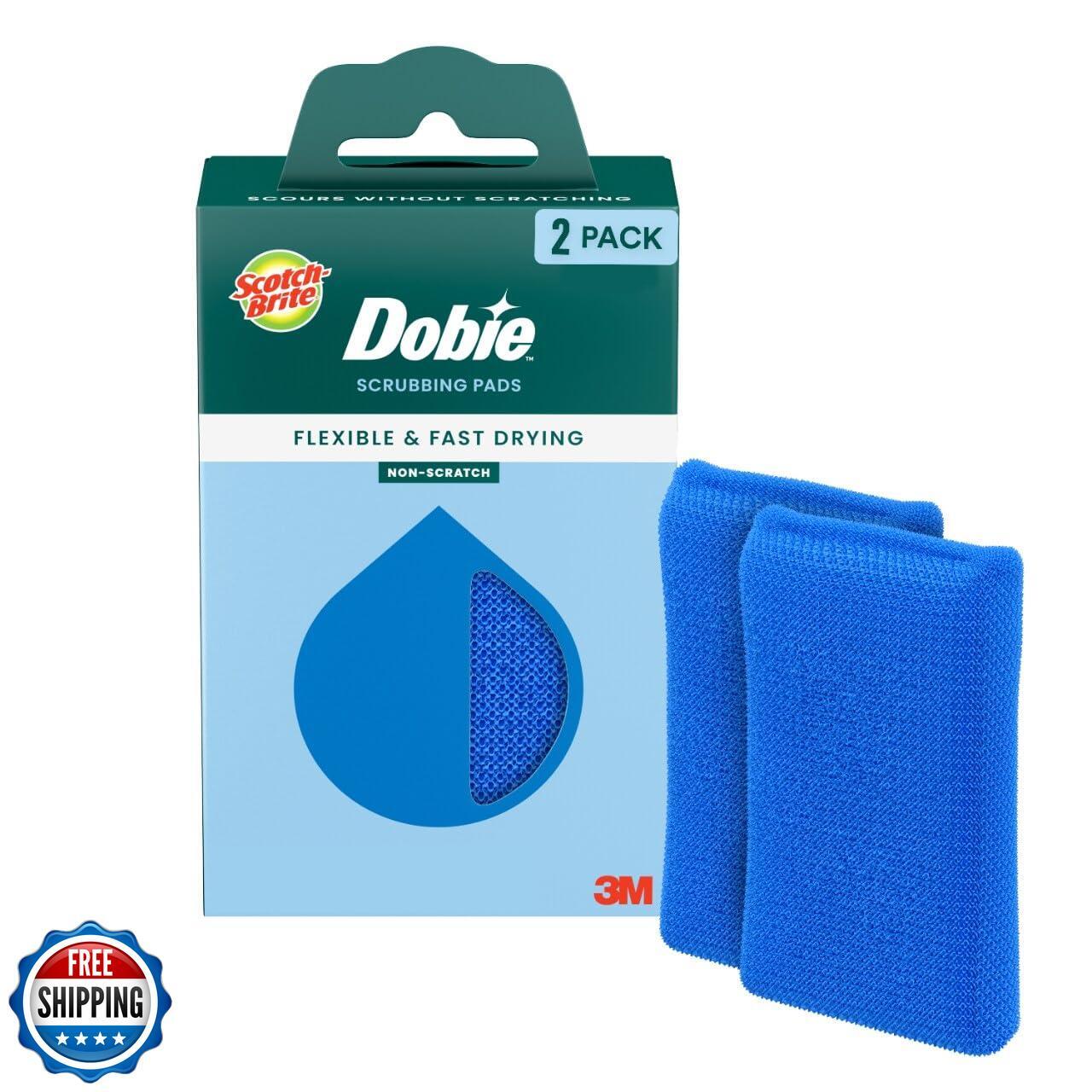 Scotch-Brite Blooms Dobie Non-Scratch Kitchen Sponge for Gentle Cleaning