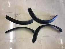 4 or 6 PASSENGER SEAT BLACK FENDER FLARES SET 4 ICON ADVANCED EV GOLF CART FLARE