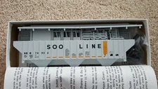 NIB InterMountain SOO Line Hopper Car HO Scale 1:87 Model Railroad