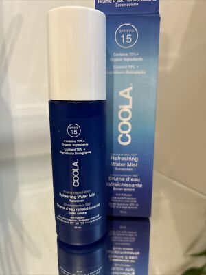 COOLA Erfrischender Wassernebel Sonnencreme LSF15 Anti-Verschmutzung 50ml Neu im Karton